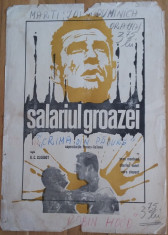 Salariul groazei afis / poster cinema vintage original foto