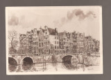 AM4 - Carte Postala - OLANDA - Amsterdam, circulata, Fotografie