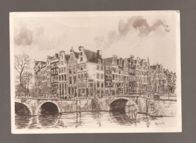 AM4 - Carte Postala - OLANDA - Amsterdam, circulata foto