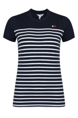 Tricou femei Tommy Hilfiger negru foto