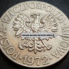 Moneda 10 ZLOTI - POLONIA, anul 1972 *cod 4786 Tadeusz Kosciuszko = EROARE UNC!