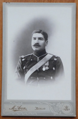 Fotografie de cabinet de secol 19 ; General Goe Odobescu foto