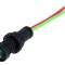 Lampa LED Verde ?10mm 12-24V