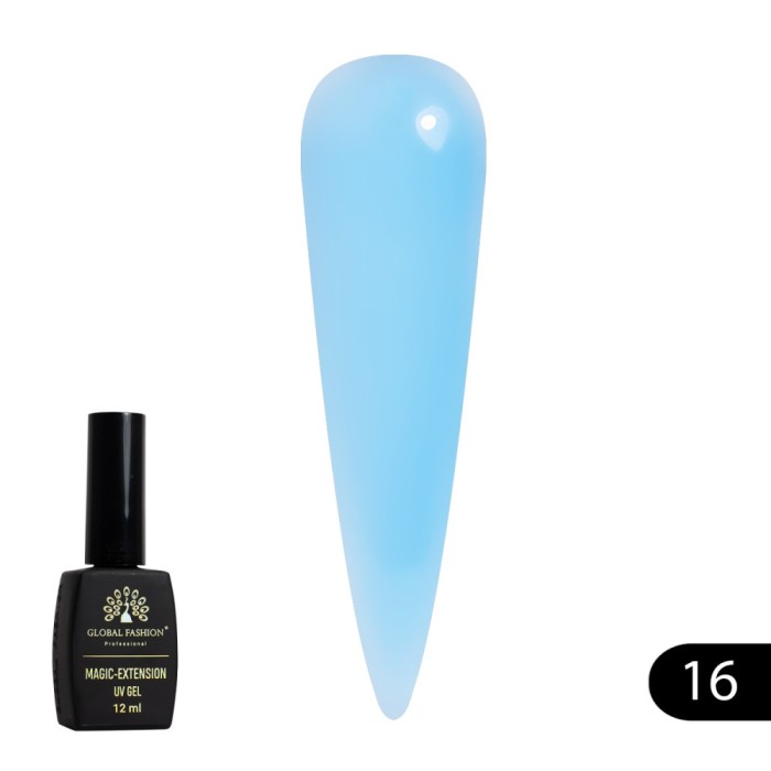 Gel pentru extensie Global Fashion Magic-Extension 12 ml, 16