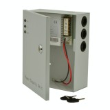 Sursa de alimentare 12V, 3A, back-up in cabinet metalic SafetyGuard Surveillance, SDC