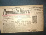 ZIAR ROMANIA LIBERA 26 AUGUST 1946 CUM A FOST PREGATIT 23 AUGUST