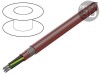 Cablu Silicon Litat 7G1mm2 Maro-Roşu 60-180&deg;C