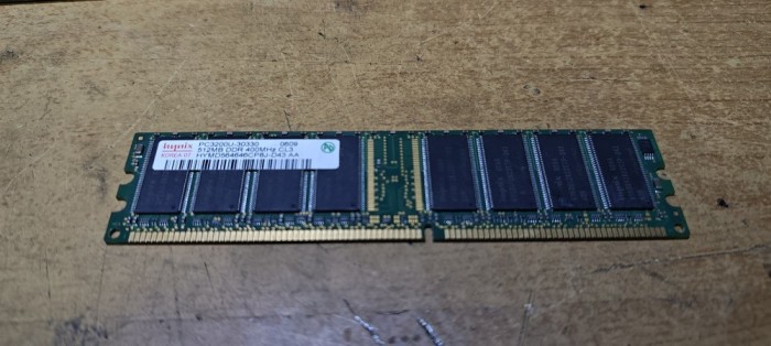 Ram PC hynix 512MB DDR400 HYMD564646CP8J-D43