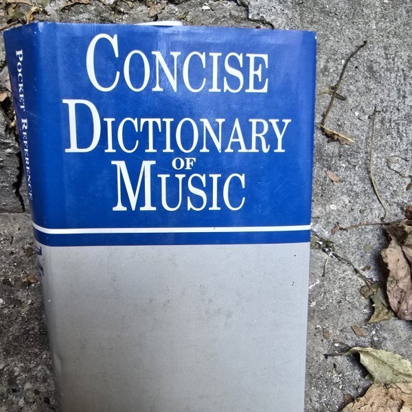 Concise Dictionary of Music