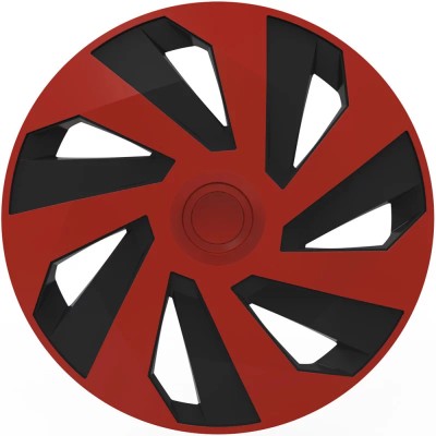 Set capace roti auto Cridem Vector 4buc - Rosu/Negru - 16&amp;#039;&amp;#039; Garage AutoRide foto