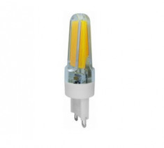 Bec cu LED, 3W, 220V, soclu G9, lumina alb-cald - 158435 foto