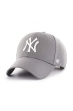 47brand șapcă MLB New York Yankees culoarea gri, cu imprimeu B-MVPSP17WBP-DY