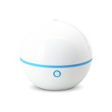 Difuzor Aromaterapie cu Ultrasunete, SFERA, Alb, 10 cm