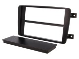 Cadru radio Mercedes 2 ISO negru Kit capac