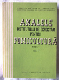 ANALELE INSTITUTULUI DE CERCETARI PENTRU POMICULTURA Pitesti - Vol. I, 1968