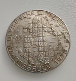 Austria - 100 Schilling 1976 JO Innsbruck - Argint