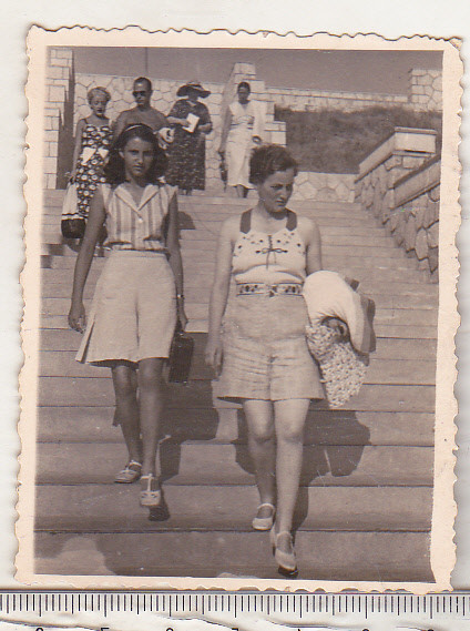bnk foto Carmen Sylva Eforie - scarile spre plaja - cca 1940 - Viorica Litzica