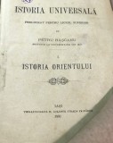 C. CRT Regalista - Istoria Universala - Petru Rascanu - 1891 Iasi - Istoria Orientului
