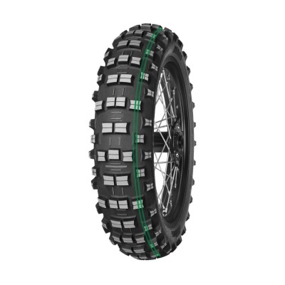MBS Anvelopa Mitas 140/80-18 TT 70M Terra Force-EH, Super Soft, dunga verde dubla, Cod Produs: 26285 foto