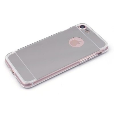 Husa Apple iPhone 8, tip oglinda Argintiu foto