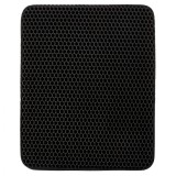 Covoras pentru litiera, flippy, covor cu doua fete pentru pisici, rezistent la apa, colectare granule de nisip, antiderapant, 40x50 cm, negru