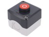 Casetă de comandă Harmony XB5 1 buton plat IP66 plastic