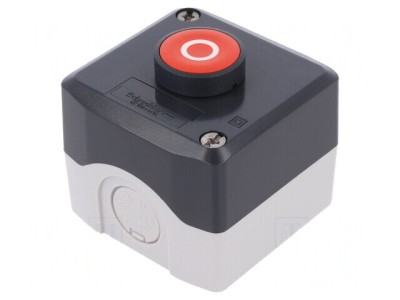 Casetă de comandă Harmony XB5 1 buton plat IP66 plastic foto