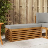 vidaXL Bancă de exterior Lemn Solid de Acacia natural 900689