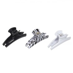 Set Clame Păr Femei, Multicolor, 9 cm, 3 Bucăți, Plastic