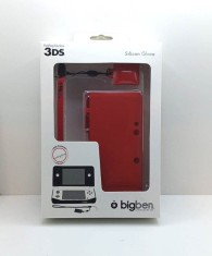 Husa silicon rosie + Stylus - Nintendo 3DS - EAN: 3499550291735 (e)