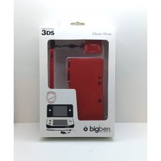Husa silicon rosie + Stylus - Nintendo 3DS - EAN: 3499550291735