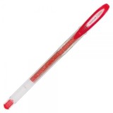 Pix cu gel Uni-ball Sparkling UM-120SP, 0. 7mm, cu capac, rosu cu sclipici