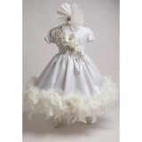 Cumpara ieftin Rochita Botez Ann, cu Pene, Alb - DPH37