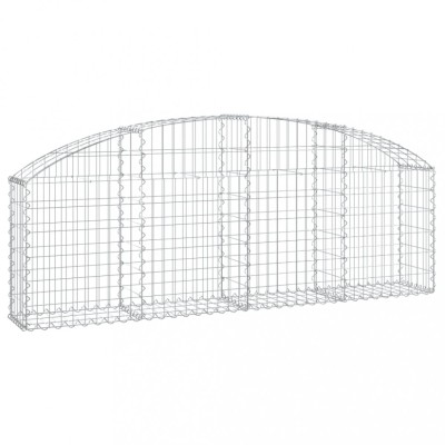 Cos gabion arcuit 200x30x60/80 cm fier galvanizat foto