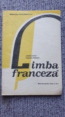 Manual Limba Franceza, clasa a X-a 1994 foto