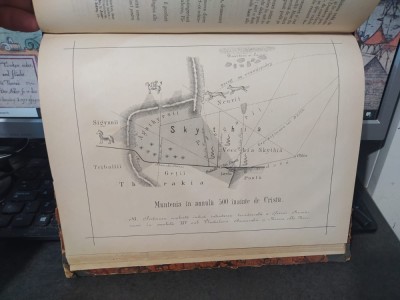 B.P. Hasdeu, Istoria critică a romaniloru rom&amp;acirc;nilor. Pamentulu Terrei-Romanesci, Păm&amp;acirc;ntul Țării Rom&amp;acirc;nești, cu 1 gravură, vol. I, Bucurețti 1875, 106 foto