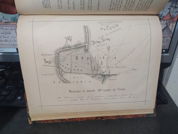 B.P. Hasdeu, Istoria critică a romaniloru rom&acirc;nilor. Pamentulu Terrei-Romanesci, Păm&acirc;ntul Țării Rom&acirc;nești, cu 1 gravură, vol. I, Bucurețti 1875, 106