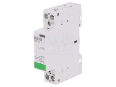 Contactor modular 2-polar 20A 230VAC foto