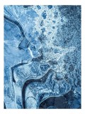 Tablou Canvas Abstract al Apelor Cristaline - Artă Frigidă, 26 x 39 cm, CMCLASS