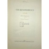 Gr. Alexandrescu - Opere, vol. 1 - Poezii (Editia: 1957)