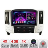 Navigatie Lexus RX300 2003-2008 Android radio gps internet 4+64 InCell Display 1K Kit-RX300+EDT-E209-RK