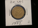 M1 C10 - Moneda foarte veche 62 - Romania - 20 lei 1992