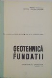 GEOTEHNICA SI FUNDATII, 1967