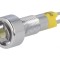 Lampă de control LED galbenă &Oslash;8,2mm 24-28V