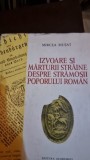Izvoare si marturii straine despre stramosii poporului roman - Mircea Musat