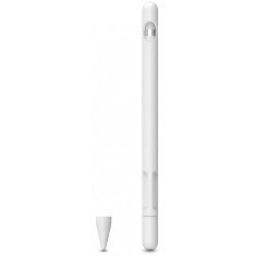 Husa TECH-PROTECT SMOOTH pentru Apple Pencil, Alba