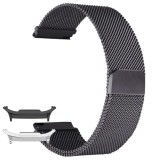 Curea tip Milanese Loop compatibila cu Samsung Galaxy Watch8 40mm, Negru, Size S