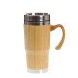 Cana bej termos cu capac 450 ml