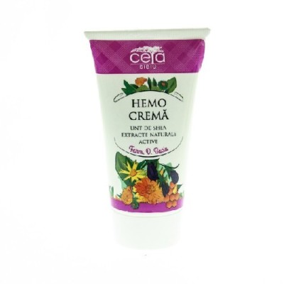 Crema Hemo cu Unt Shea si Extracte Naturale Active Ceta 50ml foto