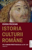 Istoria culturii rom&acirc;ne (Vol.1 &ndash; De la origini p&acirc;nă &icirc;n Sec. al XVI-lea) - Paperback brosat - Ovidiu Pecican - Cuantic